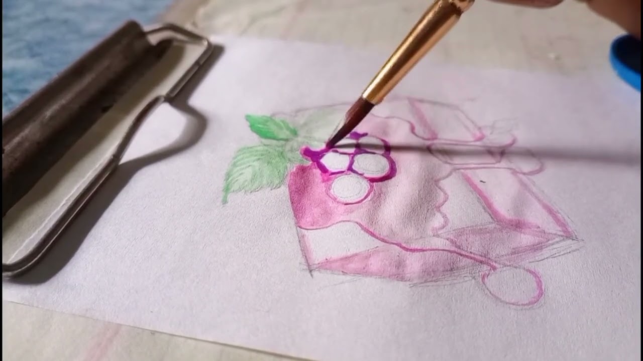 Timelapse ⌛Turning paper into dessert magic ✨🍰”.