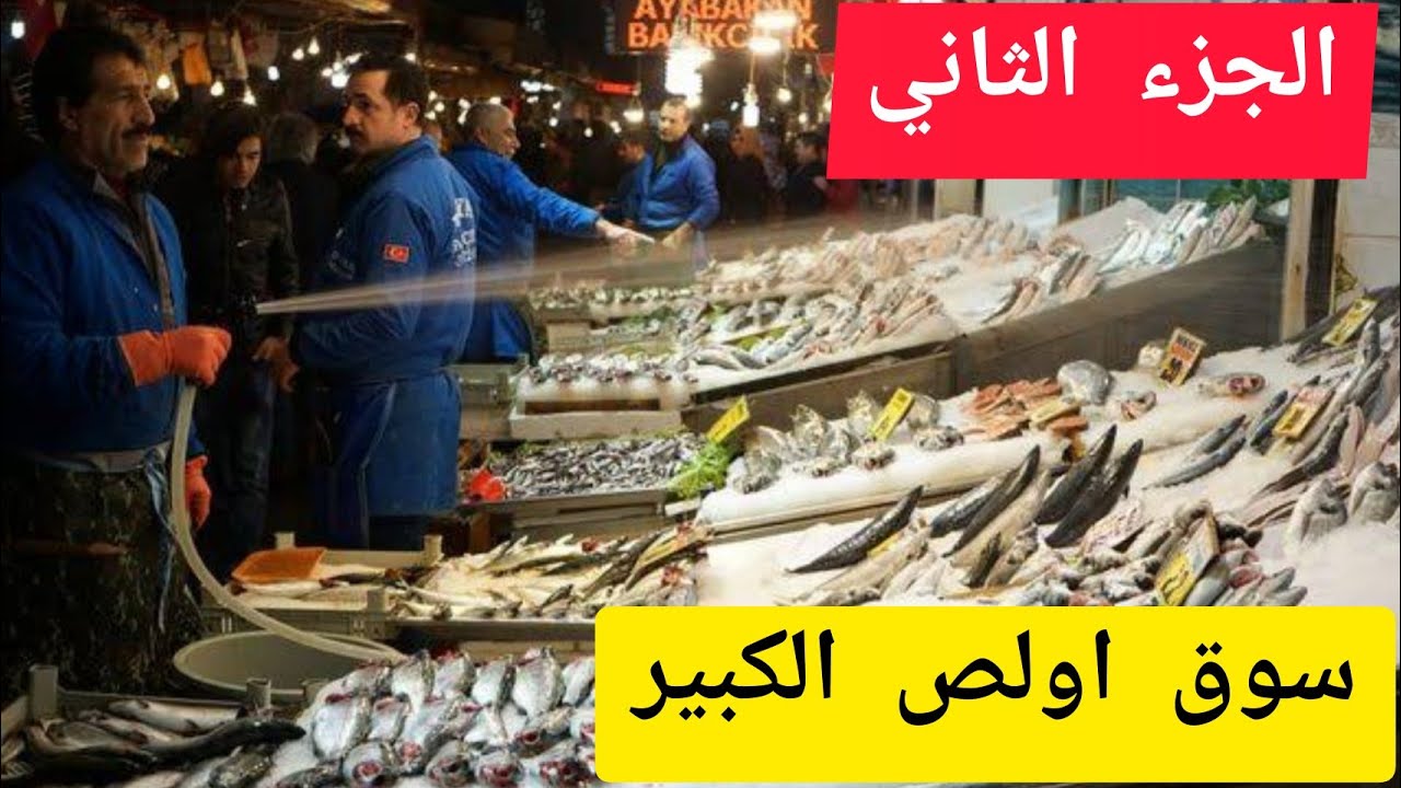 جولة في تركيا محافظة انقرة الجزء الثاني من سوك اولص اسعار اللحوم والخضار وانواع الاسماك