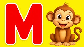 Letter M for Kids | M Words Learning | ABC Phonics | Preschool Learning | ABC Song