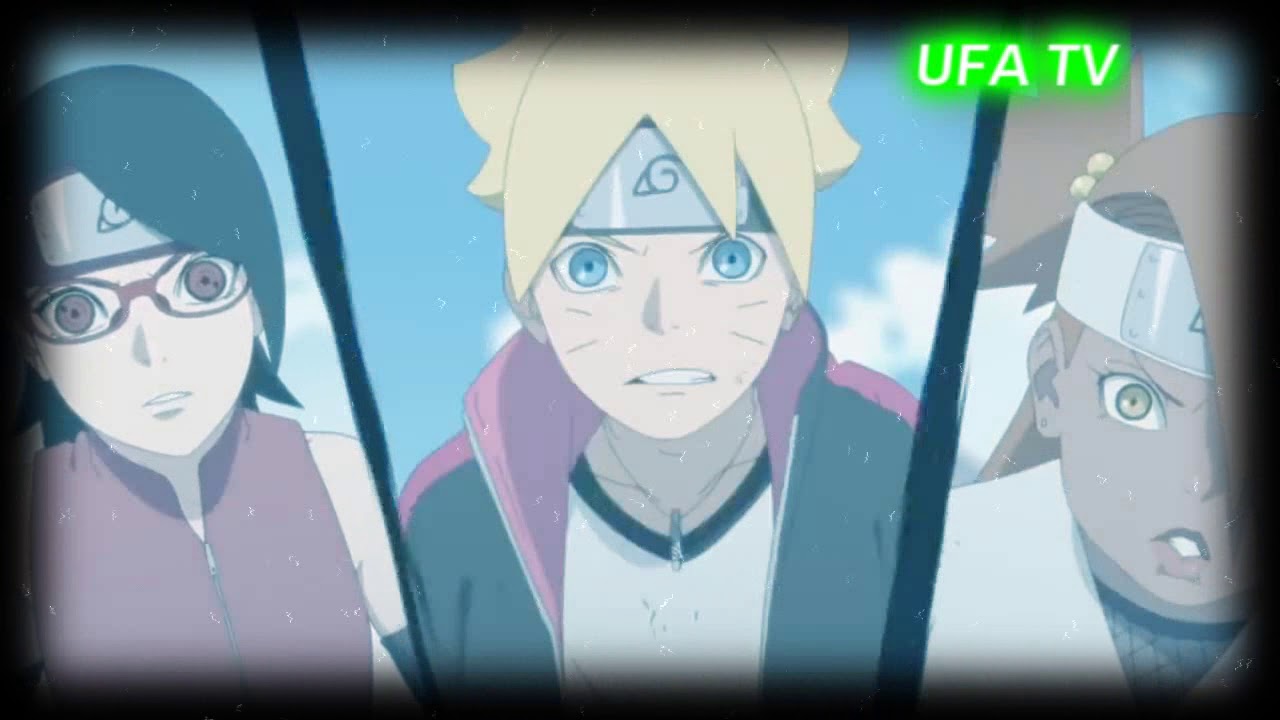 Boruto, Sarada and ChoCho vs Kokou (2018)