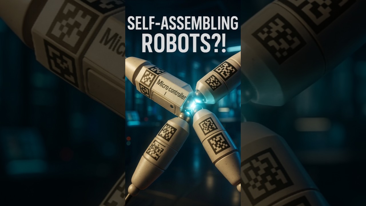 🚀 Scientists Build Robots That Assemble Themselves! 🤖