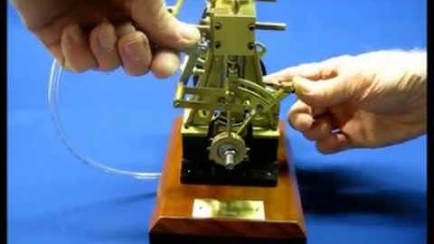 Marine Engine Model, Twin Cylinder