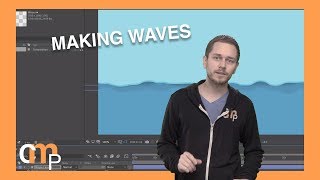 How To Make 2d Waves In After Effects Using The Wiggle Effect screenshot 5