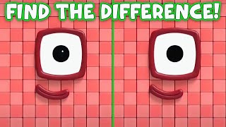 Find the difference: Numberblocks | Brain Game for Kids