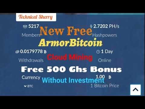 ArmorBitcoin latest Free Btc legit cloud Mining Site ...