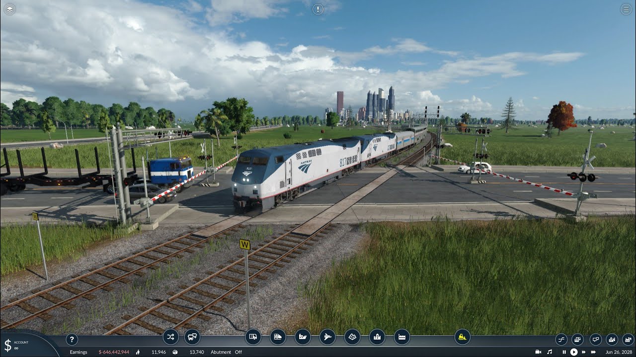 Transport Fever 2 - Amtrak P40DC VB Pack (Work In Progress) (Part 1)
