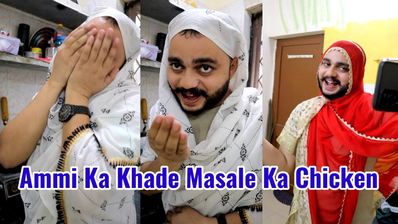 Ammi Ka Khade Masale Ka Chicken #shorts #akbarahmad