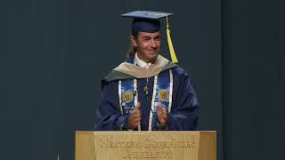 WGU 2024 Salt Lake City Commencement - Graduate Speaker Byron Tate