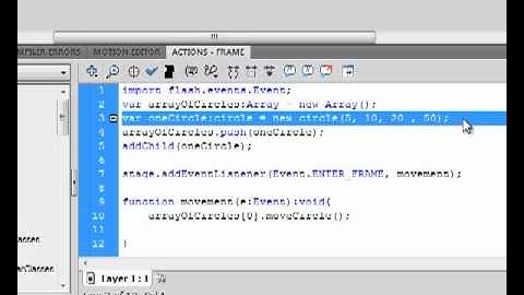 Actionscript 3 Tutorial: Arrays