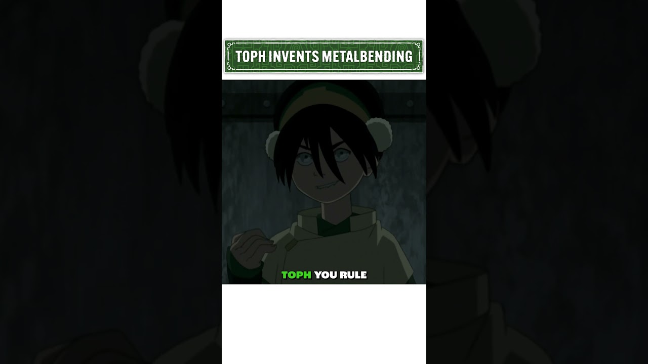 Toph is the greatest earthbender in the world!