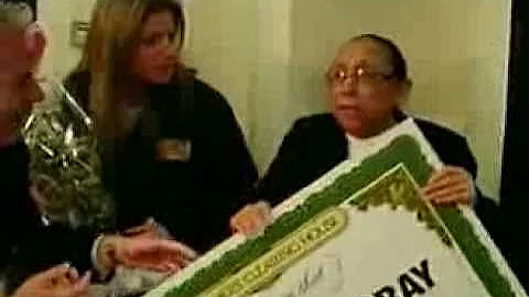 Doris Gray Wins $5000 A Week For Life!