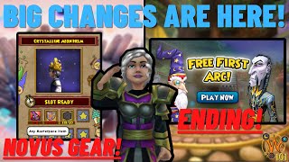 Wizard101| HUGE Gear Changes & The END Of The Free First Arc!