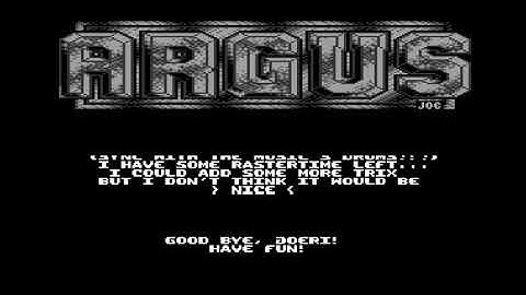 OneFile Demo Wasted Years by Miracle Design! Commodore 64 (C64)