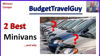  2 Best Minivan Brands For YOUR Van Life Build Out Conversion