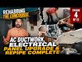 AC Ductwork, Electrical Panel Upgrade &amp; Repipe Complete | The Concourse Ep 4 of 12