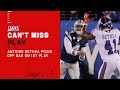 Dak Throws An INT On 1st Play Of The Game Dak Throws An INT On 1st Play Of The Game