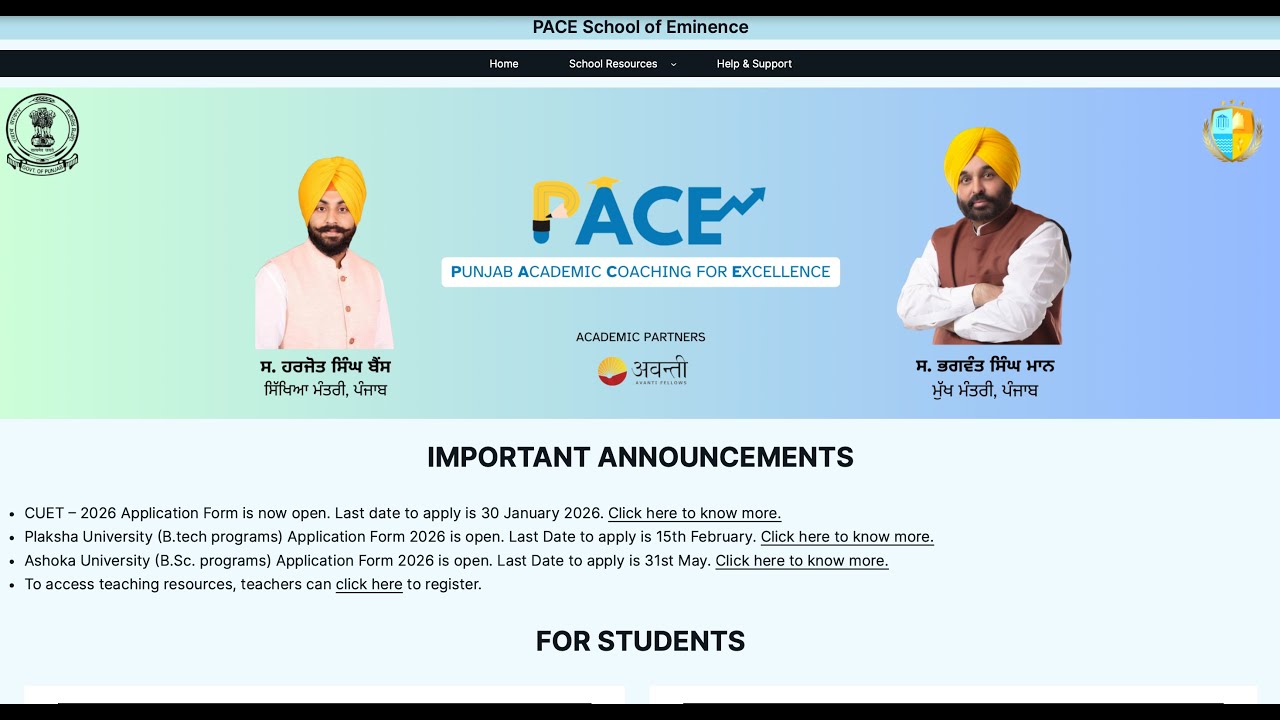 Overview of PACE Portal - YouTube