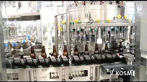 Rinser/Filler/Capper + Labeller (Beer line)
