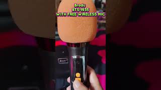 Brodu bluetooth speaker with free 2 mic..  link in comment #bluetoothspeaker #speaker #affiliate