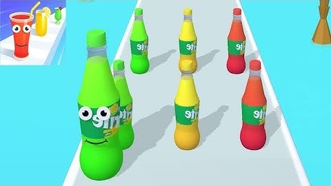 Sprite Juice Run Max Level, ios, Walkthrough,  Android Game Play Video