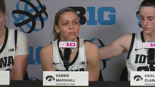 Gabbie Marshall's 7 3's gives Iowa needed spark: 'I couldn't be more proud of anybody' Details