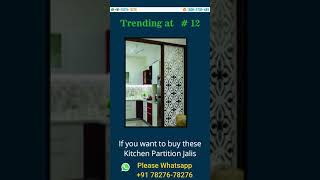 Parion Design Between Kitchen And Living Room Top 21 Kitchen Parion Jali Designs In 2021.