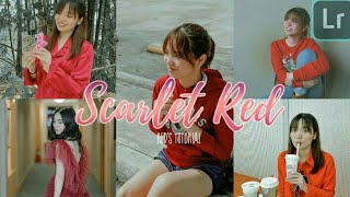 Sharlene Inspired Scarlet Red PRESET-FREE DNG screenshot 1