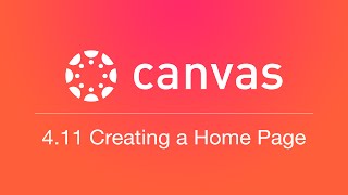 4.11 Creating a Home Page (Unit 4 Pages)