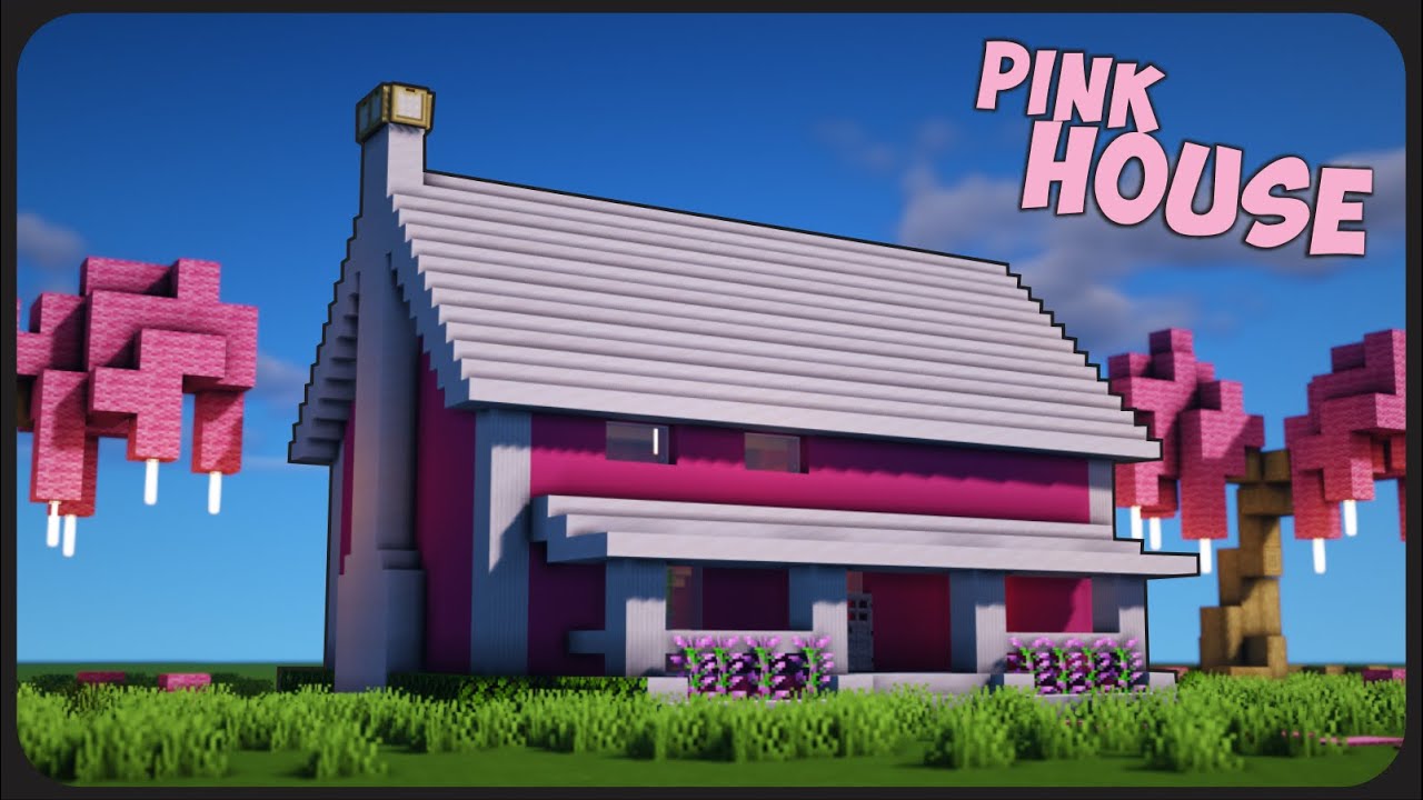 Cara Membuat Rumah Modern Perumahan PINK Simple + Minimalis