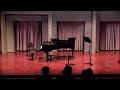 Hannah Hulstein and Jack Eliison's Recital