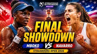 Victoria Mboko vs Emma Navarro Final Preview 🔥 Strasbourg Open 2026 Prediction & Analysis