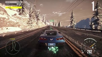 Need for Speed Edge : 니드포스피드 엣지 드디어 S급 차량 획득 눈바람 내리막길 주행 영상