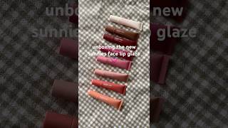 Sunnies Face Lip Glaze New Shades