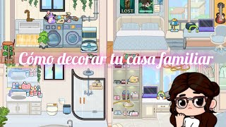 Decoración ✨🩵 de la casa familiar en Game World😱/BettyVC  screenshot 5