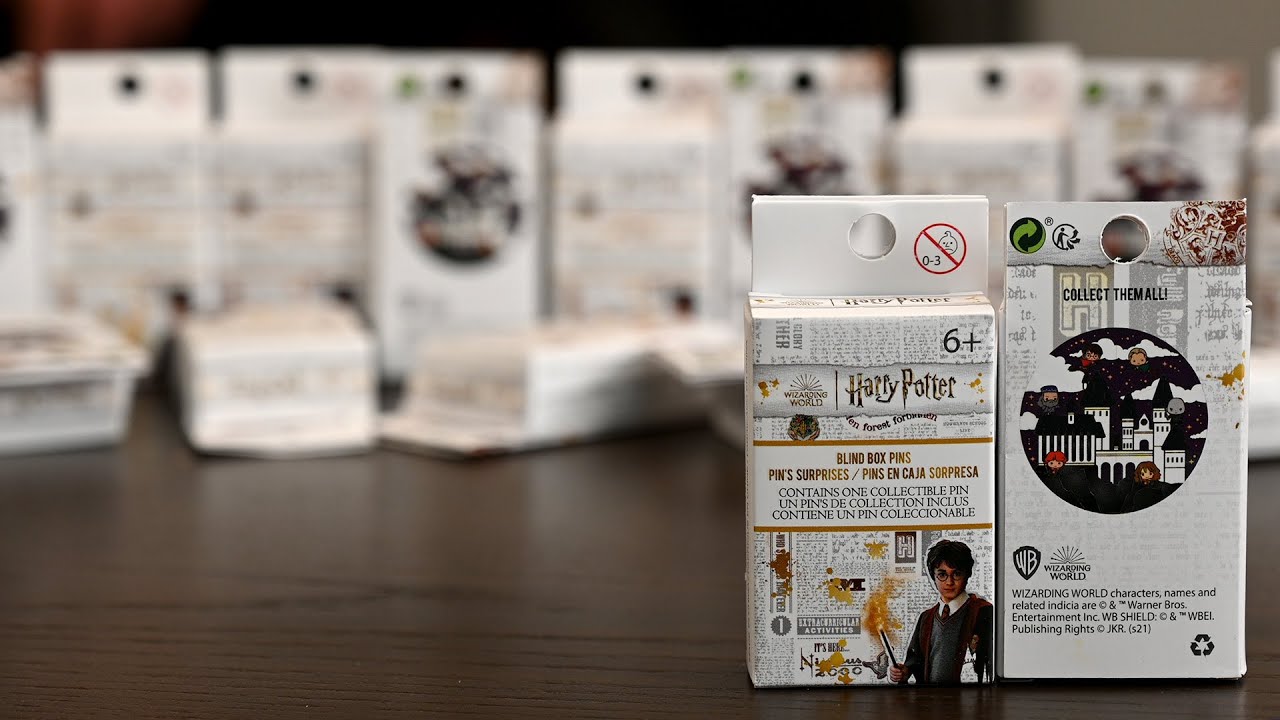 Mystery Unboxing: Loungefly Harry Potter Hogwarts Puzzle Pins