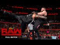 FULL MATCH Roman Reigns Vs Kevin Owens Raw Nov 28 2016