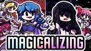MAGICALIZING !┃Theorizing v2 but Holy Quintet sing it┃Friday Night Funkin' Cover