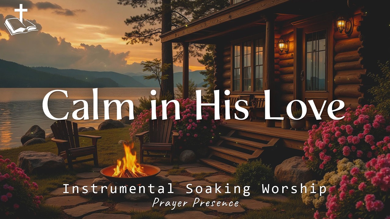 Calm in His Love ~ Soaking Worship Music | Instrumental for Prayer, Devotion & Peace | Pray With God