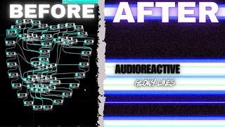 Mesmerizing AudioReactive Line structures | Touchdesigner Project File