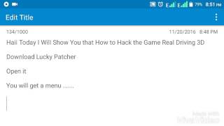 How To Hack REAL DRIVING 3D screenshot 3