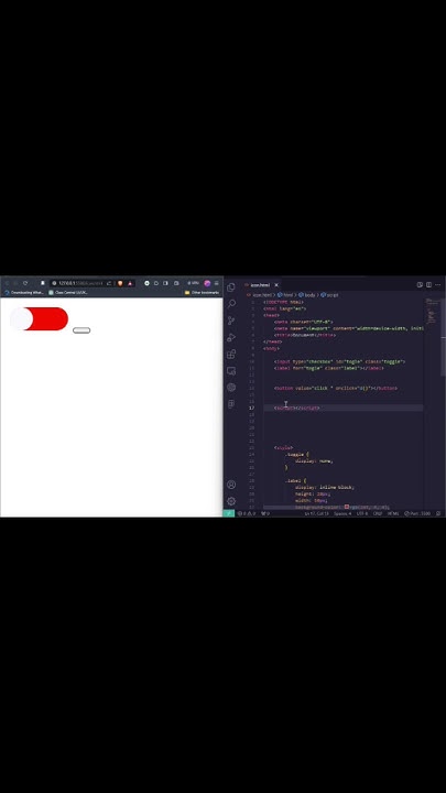 javascript ONCLICK() event #javascript #shorts - YouTube