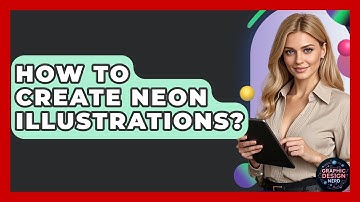How To Create Neon Illustrations? - Graphic Design Nerd