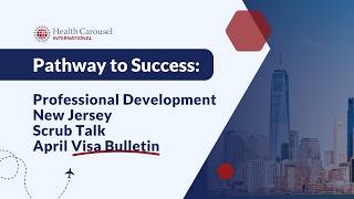 March 2026 Broadcast: Acute Care Nursing in the USA, Visa Bulletin Updates & Living in New Jersey