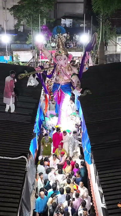 KALACHOWKI CHA MAHAGANPATI....2024..Unique Aagman .. #2024 #ganpati #mumbai