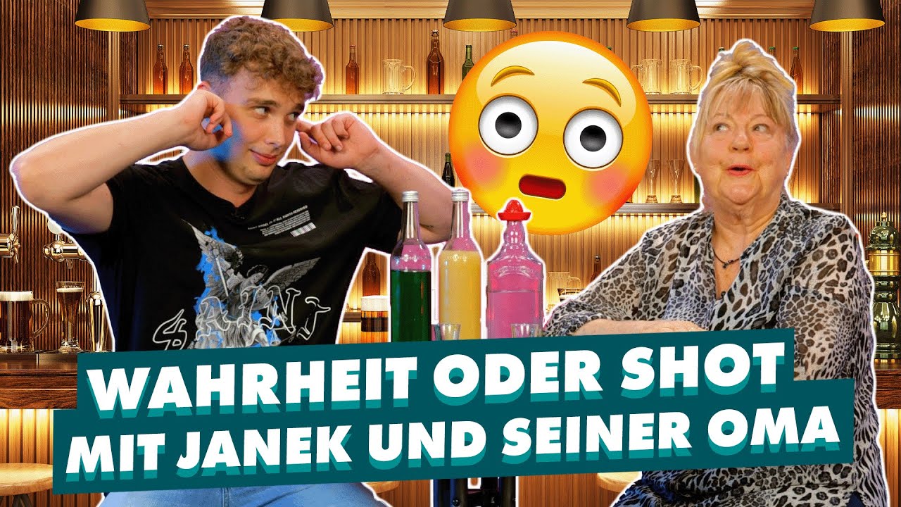 Enkel Janek und Oma Uschi bei WAHRHEIT oder SHOT 👶🍾👵| WISSTIHRNOCH?