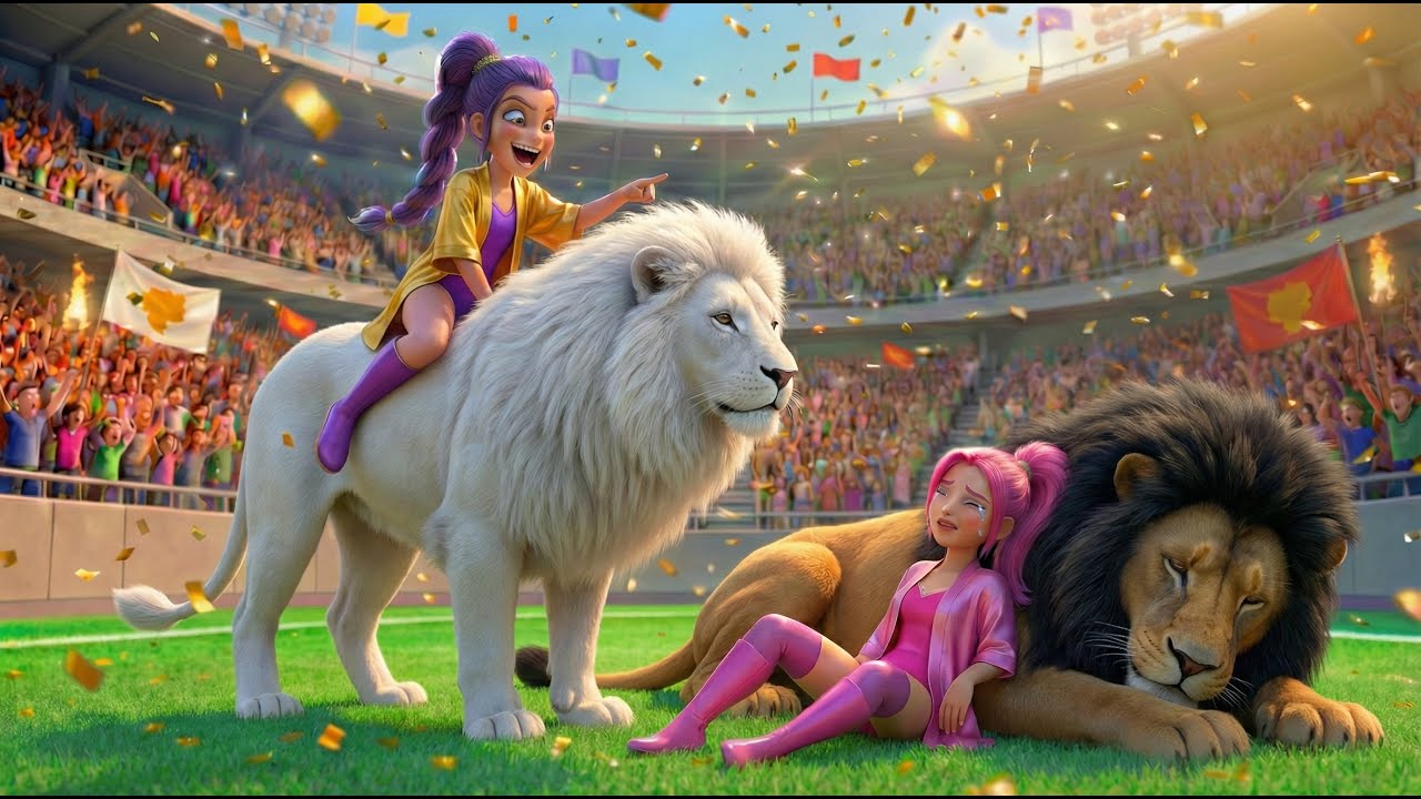 RUMI vs MIRA🔥The BATTLE of LIONS KPOP demon hunters