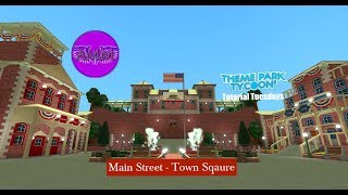 Tutorial Tuesdays Tpt2 Mini Disneyland - Main Street - Town Square