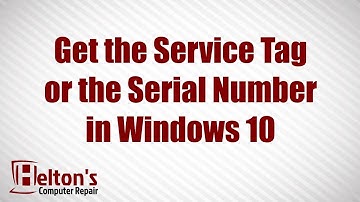 Get Serial Number on Command Prompt or PowerShell in Windows 10