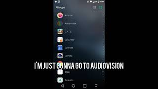 Audiovision screenshot 1