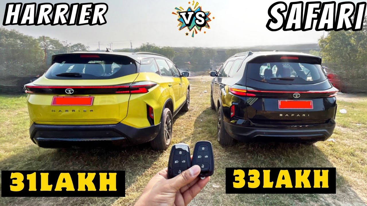TATA की खतरनाक SUV'S👌HARRIER💪🔥VS🔥SAFARI DARK💪2025 COMPARISON_AUTO XPERT